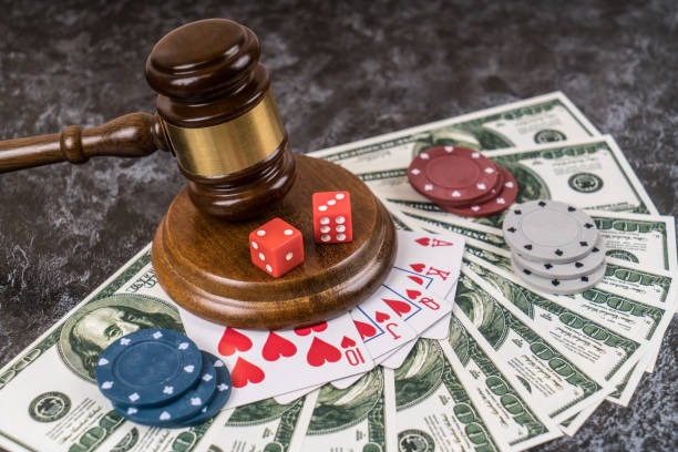 Live dealer blackjack table in multi-camera studio